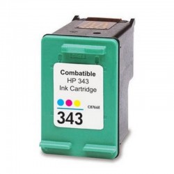 Tintenpatrone Kompatibel HP 343 Farbig (C8766E)