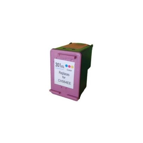 Cartucho de Tinta Compatible HP 301XL Tricolor (CH564EE)