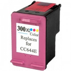 Cartucho de Tinta Compatíble HP 300XL Tricolor (CC644EE)