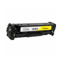 Toner Compativel HP 304A Amarelo (CC532A)