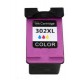 Tinteiro Compatível HP 302XL Colorido (F6U67AE)