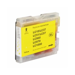 Cartouche Compatible Brother LC1000/LC970 XXL Jaune