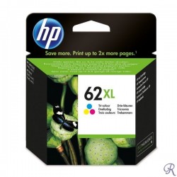 InktCartridge drie kleuren HP 62XL (C2P07AE)