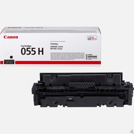 Toner Cartridge Compatible Canon 055H Black (3019C002)