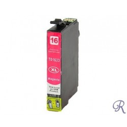 Cartucho de Tinta Compatible Epson 16XL Magenta (T1633)