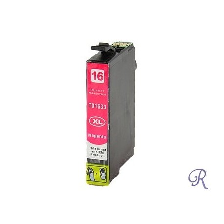 Tintenpatrone Kompatibel Epson 16XL Magenta (T1633)