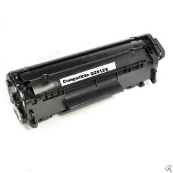 Cartucho de Toner Compatible HP 12X Negro (Q2612X)