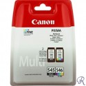 Multipack de cartouches d'encre Canon PG-545/CL-546 BK/C/M/Y