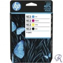 HP 953 4-pack High Yield Black/Cyan/Magenta/Yellow Original Ink Cartridges (6ZC69AE)