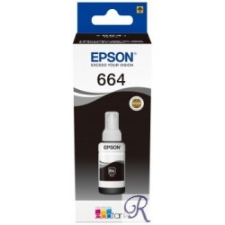 Tinta Compativel Epson 664 Preto (T6641)