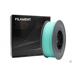 Filamento 3D PLA Diâmetro 1.75mm Bobine 1kg verde pastel