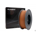 Filamento 3D PLA Diâmetro 1.75mm Bobine 1kg Marron