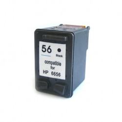 Cartucho de Tinta Compatíble HP 56XL Negro (C6656A)